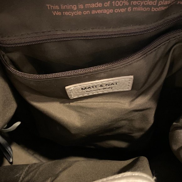 Matt & Nat Beige backpack - Picture 4 of 4